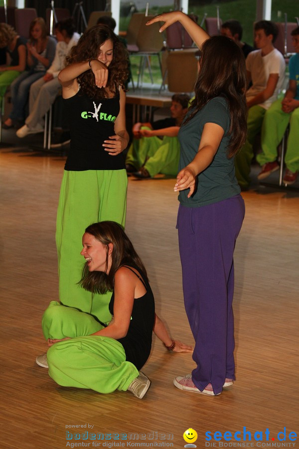 seechat.de beim Seehafenfliegen: Training zur Show &amp;amp;amp;amp;quot;Schwanensee&amp;amp;amp;amp;quot; der Tanzsp