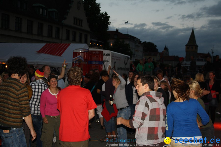 Fliegerparty am 5. Internationalen Seehafenfliegen 2011: Lindau am Bodensee