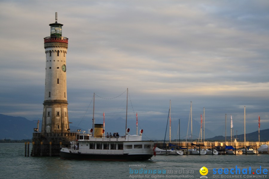 Fliegerparty am 5. Internationalen Seehafenfliegen 2011: Lindau am Bodensee