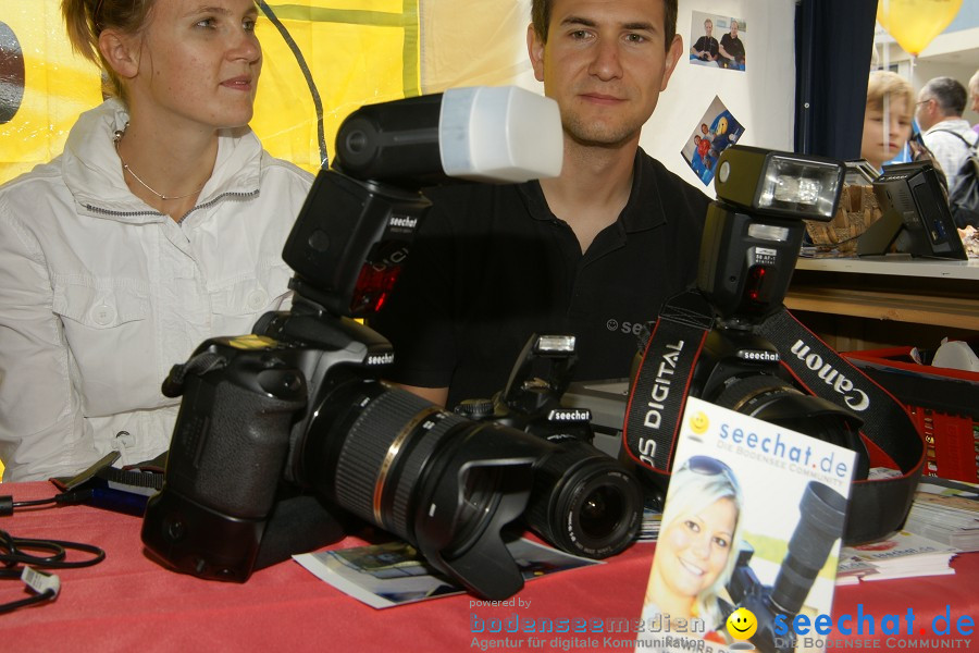 seechat.de Infostand: Schweizertag: Stockach am Bodensee, 02.07.2011