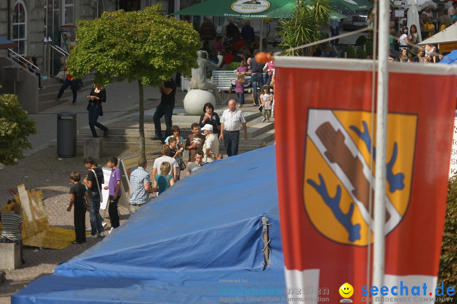 seechat.de Infostand: Schweizertag: Stockach am Bodensee, 02.07.2011