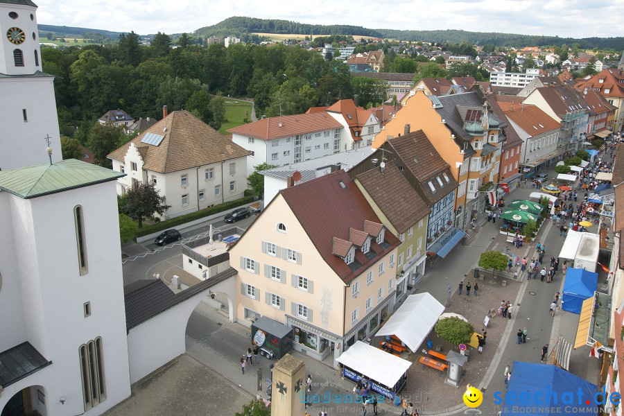 seechat.de Infostand: Schweizertag: Stockach am Bodensee, 02.07.2011