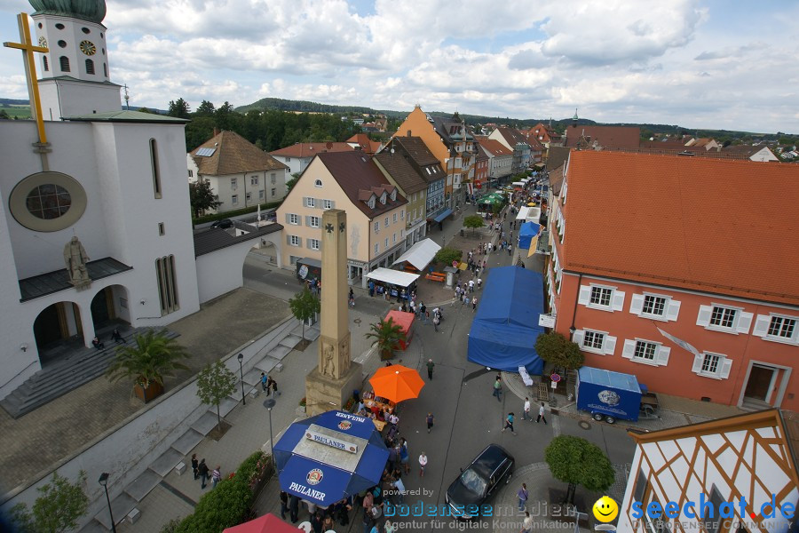 seechat.de Infostand: Schweizertag: Stockach am Bodensee, 02.07.2011