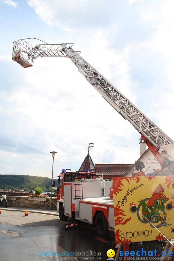 seechat.de Infostand: Schweizertag: Stockach am Bodensee, 02.07.2011