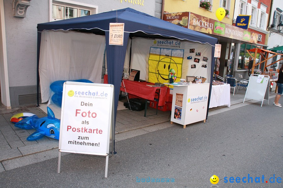 seechat.de Infostand: Schweizertag: Stockach am Bodensee, 02.07.2011