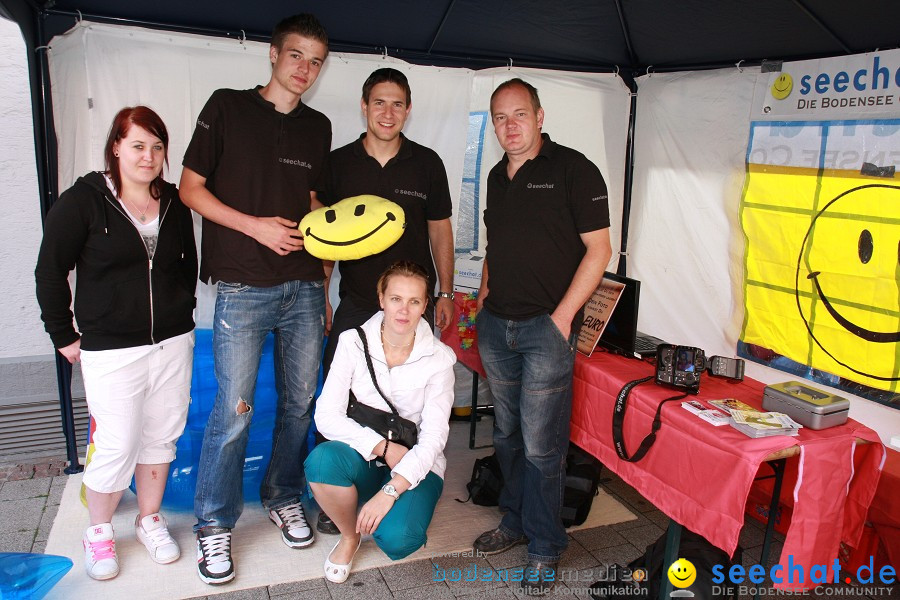 seechat.de Infostand: Schweizertag: Stockach am Bodensee, 02.07.2011