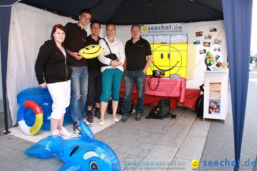 seechat.de Infostand: Schweizertag: Stockach am Bodensee, 02.07.2011