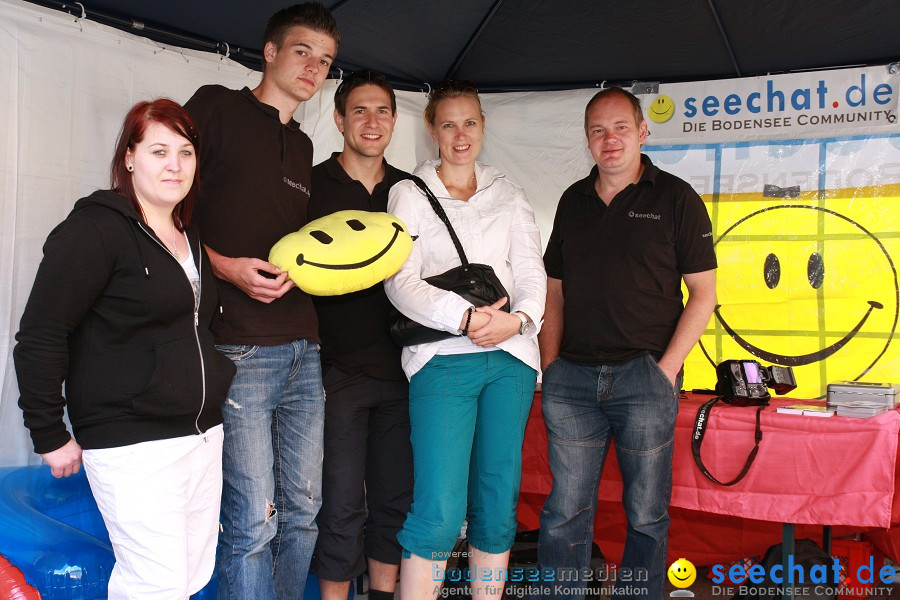 seechat.de Infostand: Schweizertag: Stockach am Bodensee, 02.07.2011