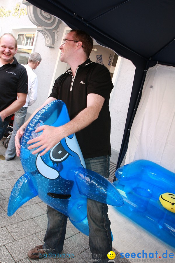 seechat.de Infostand: Schweizertag: Stockach am Bodensee, 02.07.2011