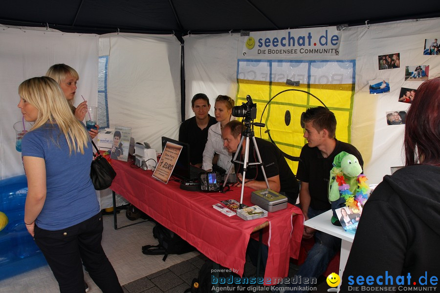 seechat.de Infostand: Schweizertag: Stockach am Bodensee, 02.07.2011