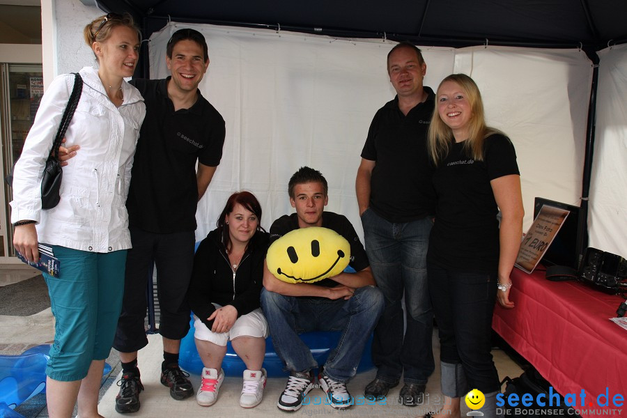 seechat.de Infostand: Schweizertag: Stockach am Bodensee, 02.07.2011