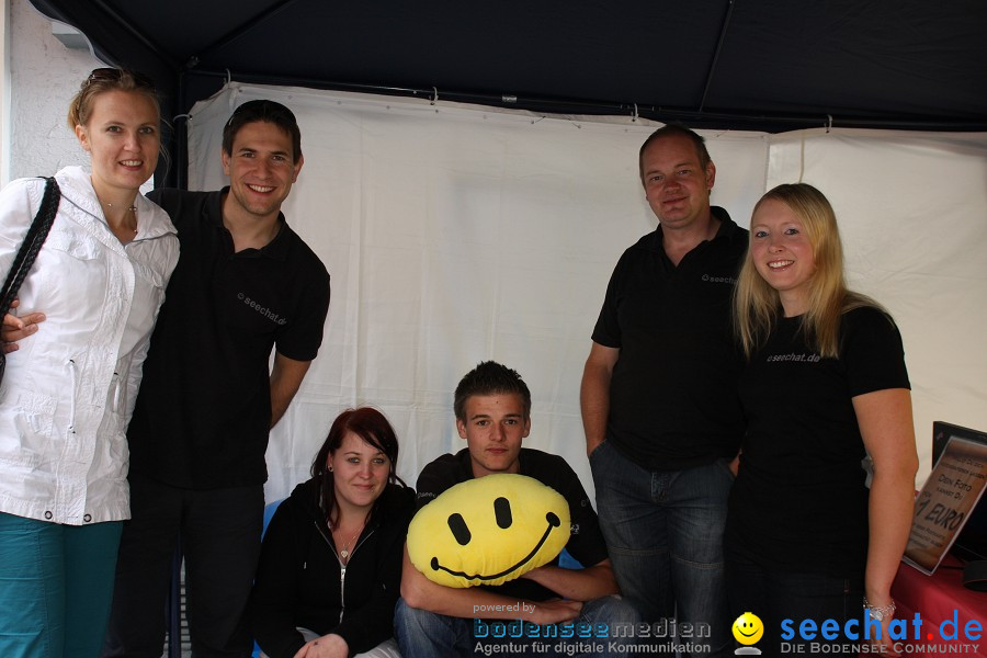 seechat.de Infostand: Schweizertag: Stockach am Bodensee, 02.07.2011