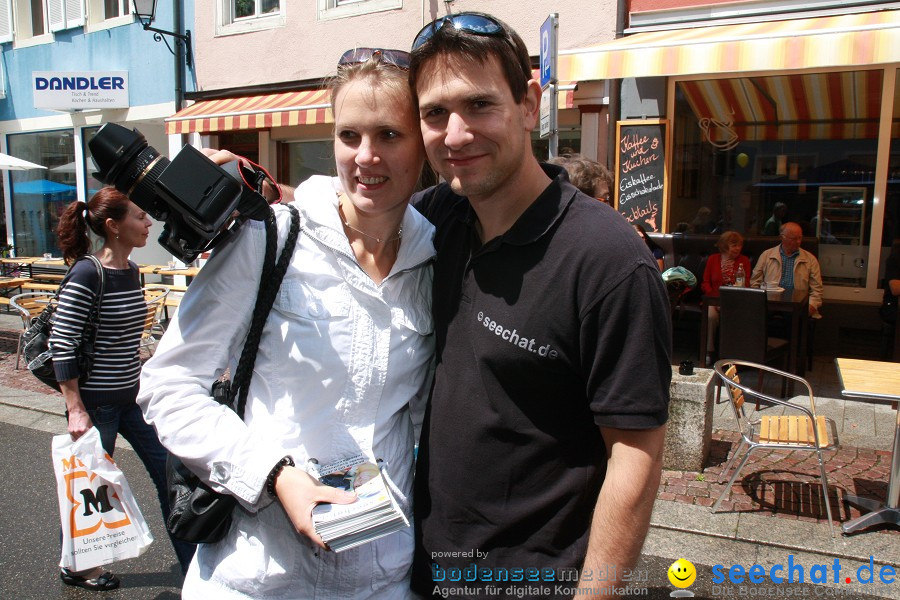 seechat.de Infostand: Schweizertag: Stockach am Bodensee, 02.07.2011