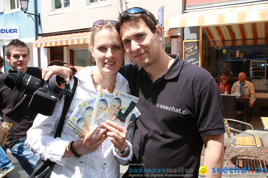 seechat.de Infostand: Schweizertag: Stockach am Bodensee, 02.07.2011