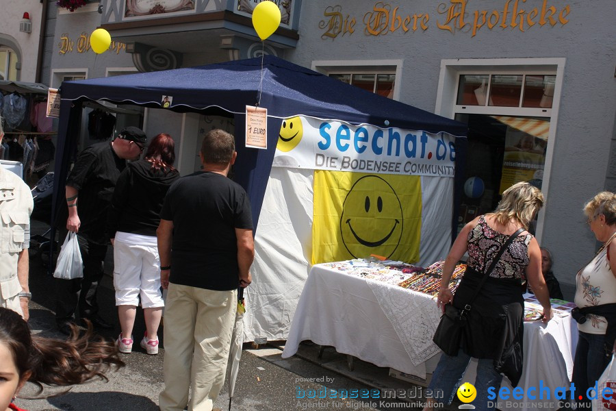 seechat.de Infostand: Schweizertag: Stockach am Bodensee, 02.07.2011