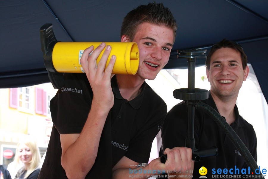 seechat.de Infostand: Schweizertag: Stockach am Bodensee, 02.07.2011