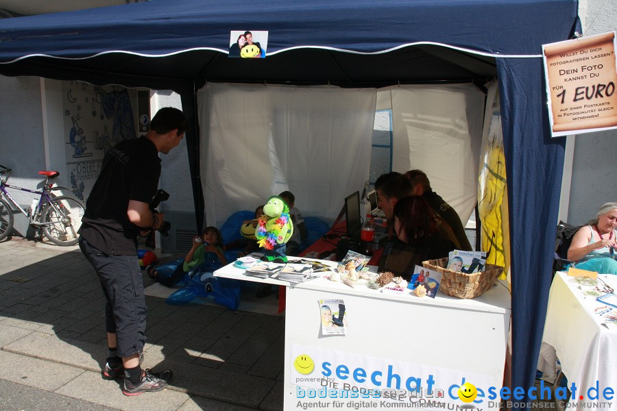 seechat.de Infostand: Schweizertag: Stockach am Bodensee, 02.07.2011