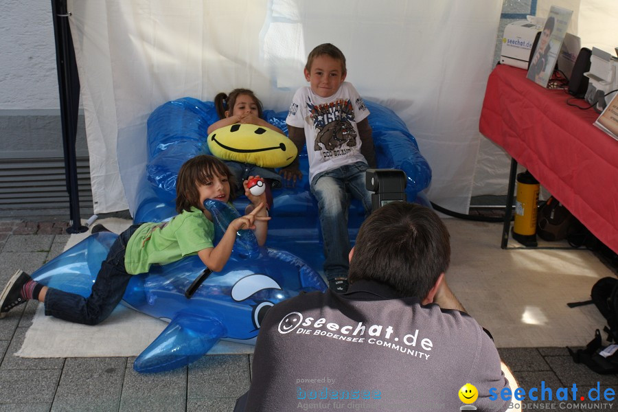 seechat.de Infostand: Schweizertag: Stockach am Bodensee, 02.07.2011