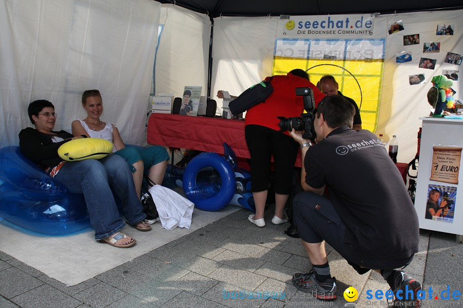 seechat.de Infostand: Schweizertag: Stockach am Bodensee, 02.07.2011