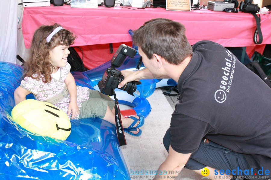 seechat.de Infostand: Schweizertag: Stockach am Bodensee, 02.07.2011