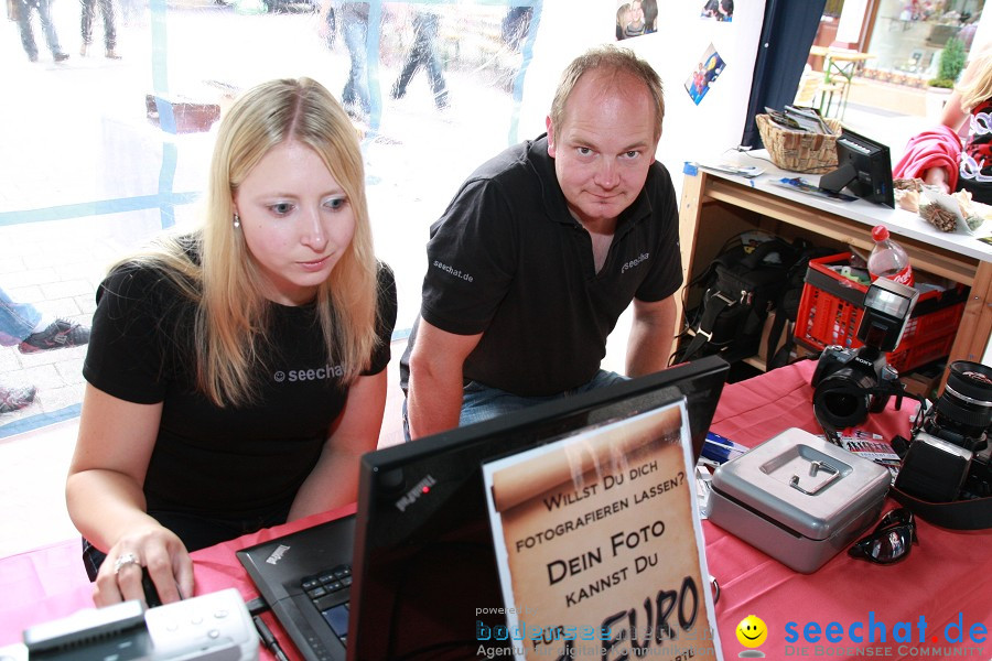 seechat.de Infostand: Schweizertag: Stockach am Bodensee, 02.07.2011