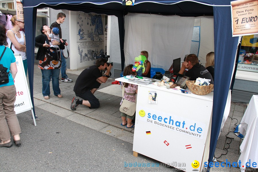 seechat.de Infostand: Schweizertag: Stockach am Bodensee, 02.07.2011