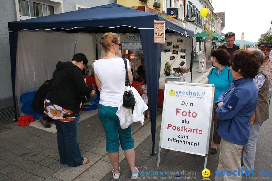 seechat.de Infostand: Schweizertag: Stockach am Bodensee, 02.07.2011