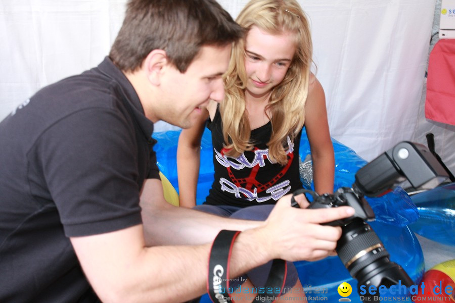 seechat.de Infostand: Schweizertag: Stockach am Bodensee, 02.07.2011