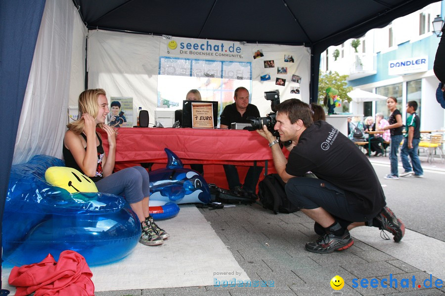 seechat.de Infostand: Schweizertag: Stockach am Bodensee, 02.07.2011