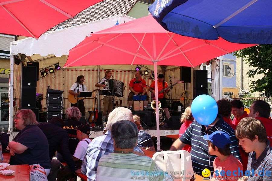 seechat.de Infostand: Schweizertag: Stockach am Bodensee, 02.07.2011