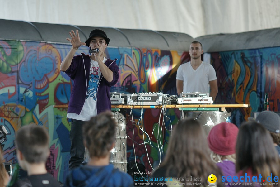 Seehasenfest 2011 mit TV-Star Beatboxer Robeat bei der Jugend-Disco: Friedr