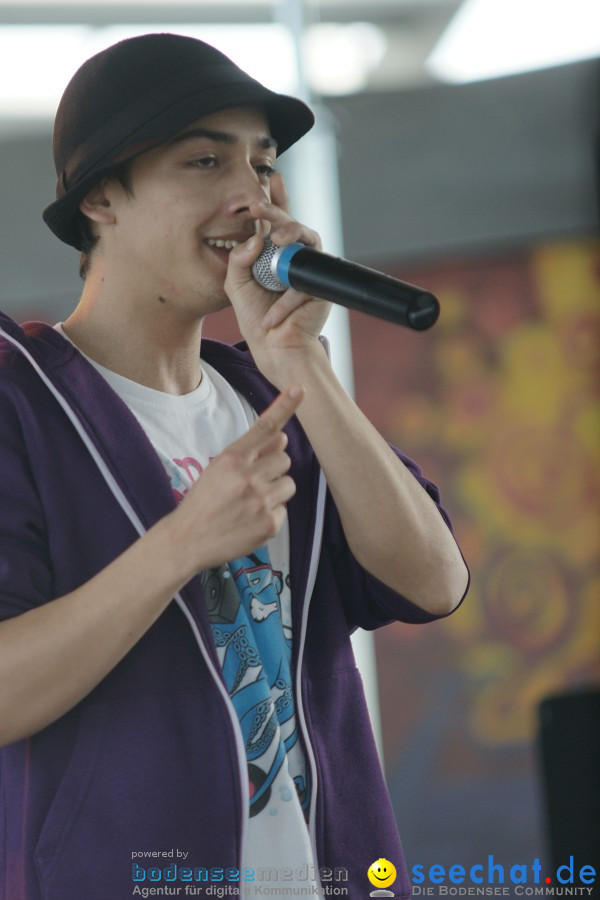 Seehasenfest 2011 mit TV-Star Beatboxer Robeat bei der Jugend-Disco: Friedr