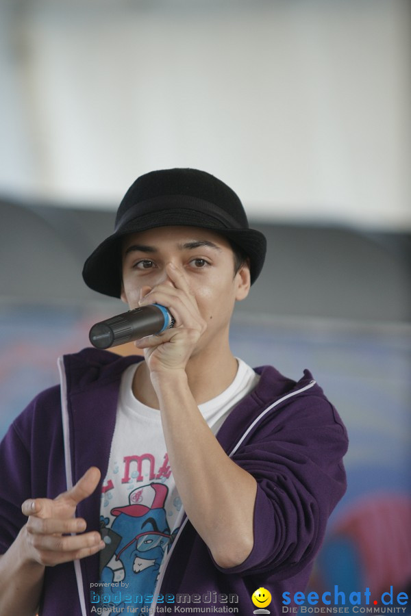 Seehasenfest 2011 mit TV-Star Beatboxer Robeat bei der Jugend-Disco: Friedr