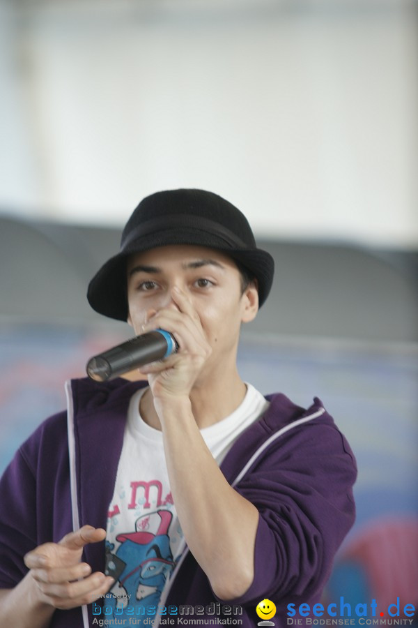 Seehasenfest 2011 mit TV-Star Beatboxer Robeat bei der Jugend-Disco: Friedr