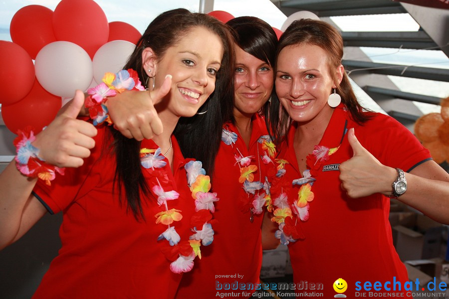 Schlagerboot XXL mit Papis Pumpels: Friedrichshafen am Bodensee, 16.07.2011