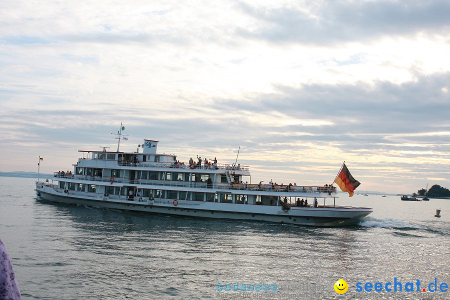 Schlagerboot XXL mit Papis Pumpels: Friedrichshafen am Bodensee, 16.07.2011