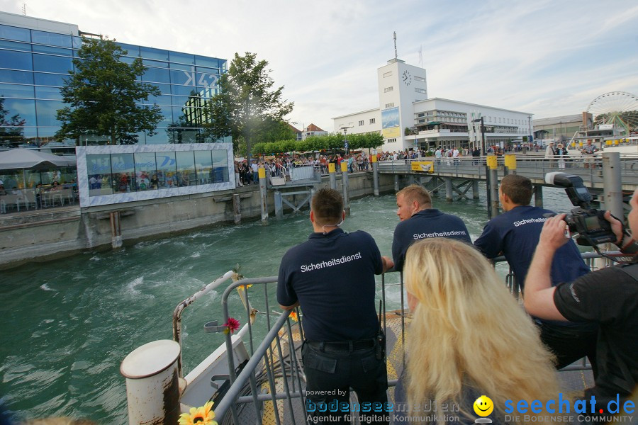 Schlagerboot XXL mit Papis Pumpels: Friedrichshafen am Bodensee, 16.07.2011