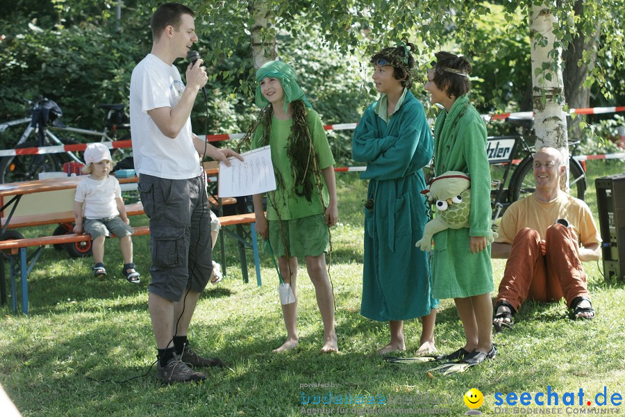 Badewannenrennen 2011: Wasserburg am Bodensee, 16.07.2011