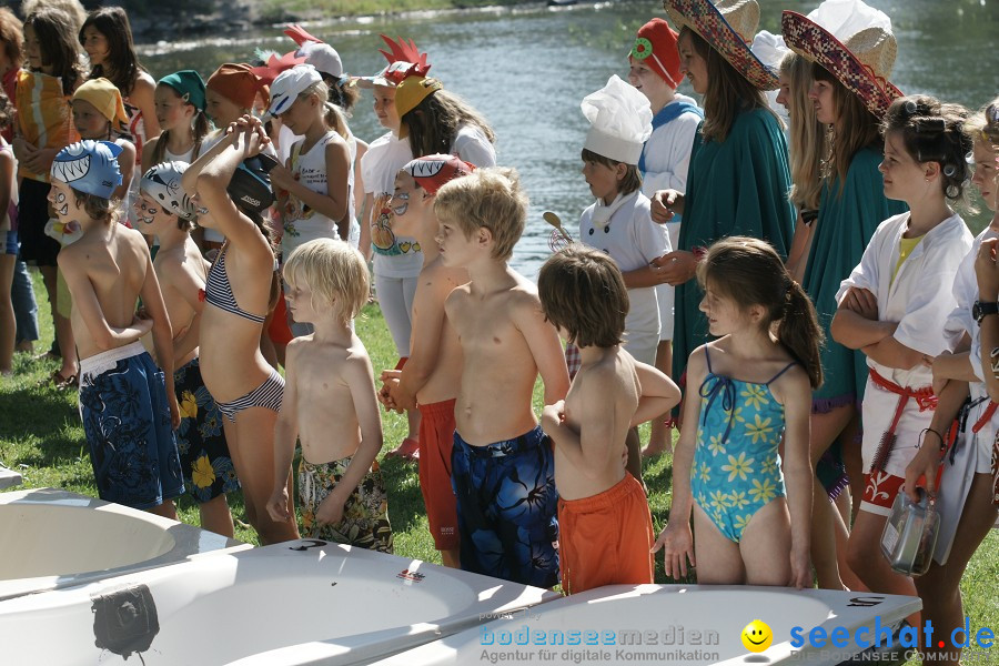 Badewannenrennen 2011: Wasserburg am Bodensee, 16.07.2011