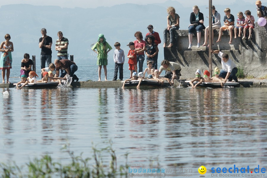 Badewannenrennen 2011: Wasserburg am Bodensee, 16.07.2011