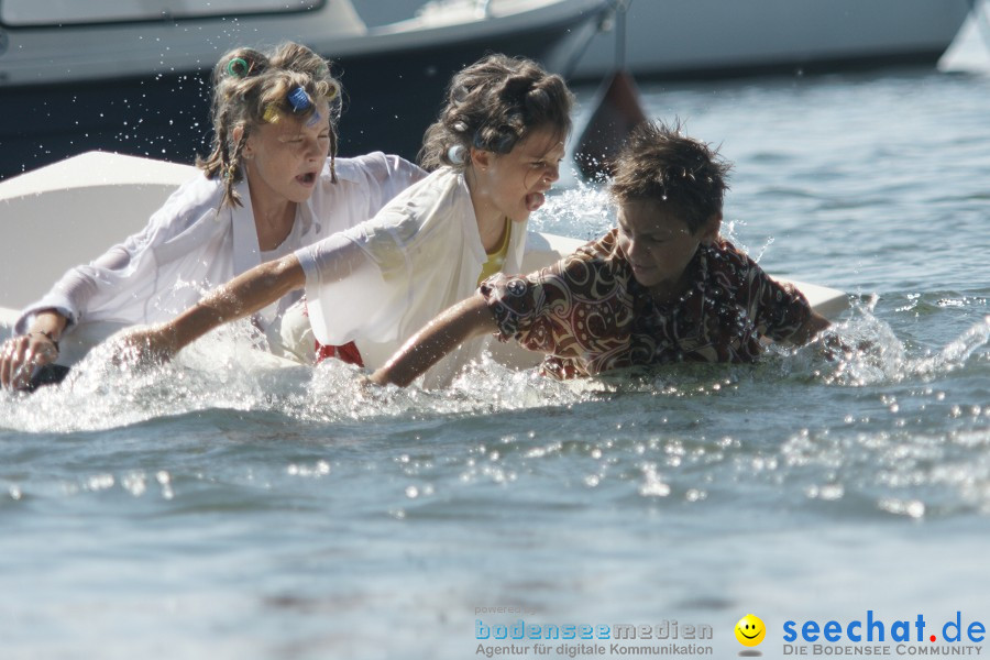 Badewannenrennen 2011: Wasserburg am Bodensee, 16.07.2011