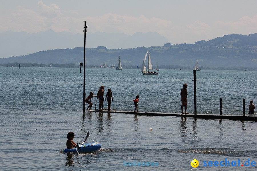 Badewannenrennen 2011: Wasserburg am Bodensee, 16.07.2011