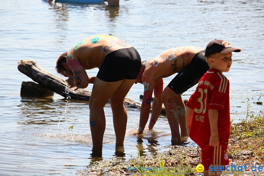 Badewannenrennen 2011: Wasserburg am Bodensee, 16.07.2011