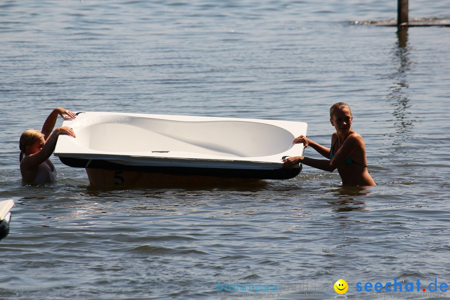 Badewannenrennen 2011: Wasserburg am Bodensee, 16.07.2011