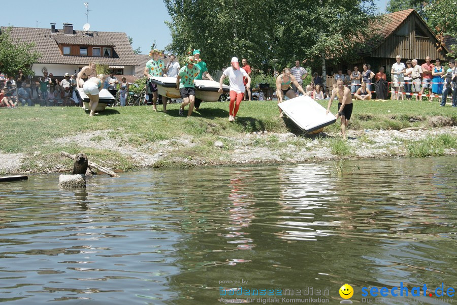 Badewannenrennen 2011: Wasserburg am Bodensee, 16.07.2011