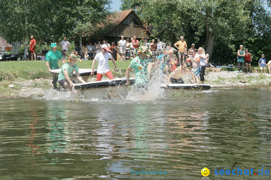 Badewannenrennen 2011: Wasserburg am Bodensee, 16.07.2011