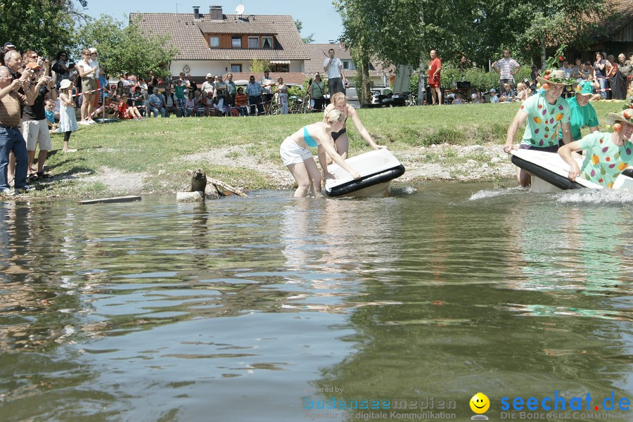 Badewannenrennen 2011: Wasserburg am Bodensee, 16.07.2011