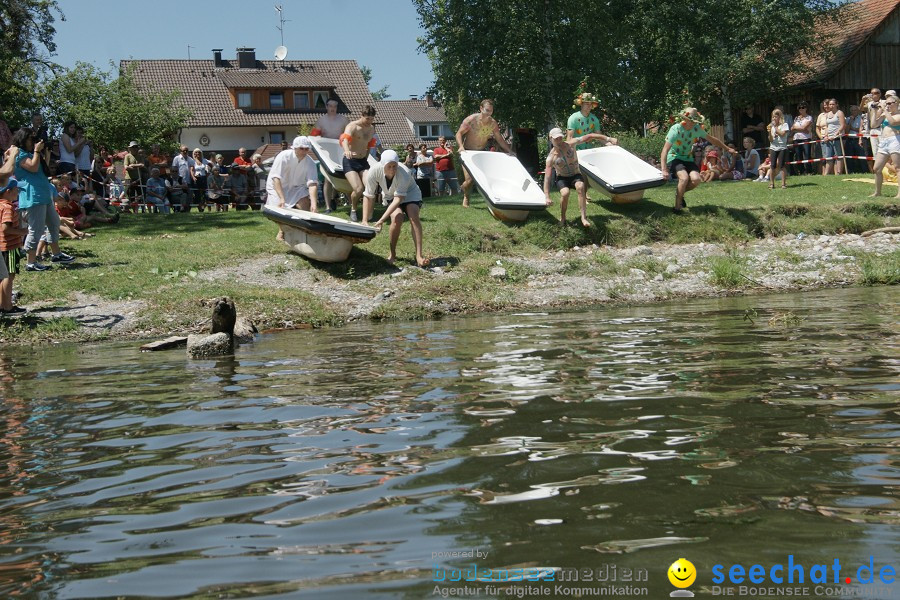 Badewannenrennen 2011: Wasserburg am Bodensee, 16.07.2011