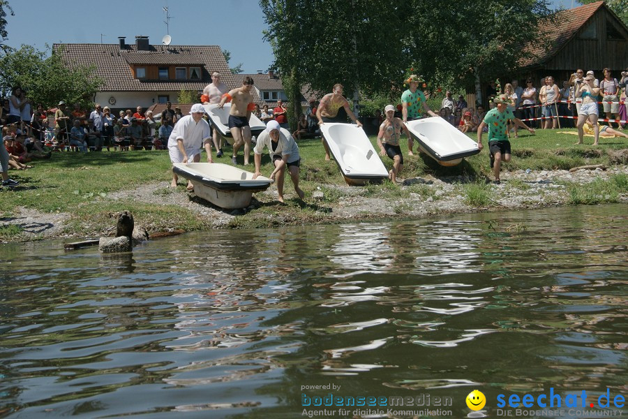 Badewannenrennen 2011: Wasserburg am Bodensee, 16.07.2011