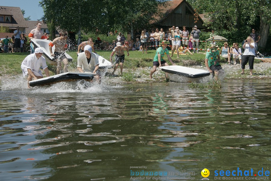 Badewannenrennen 2011: Wasserburg am Bodensee, 16.07.2011